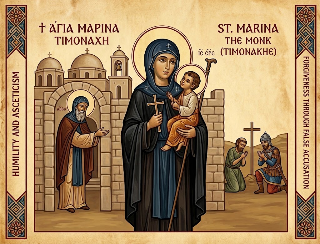 Saint Marina the Monk: Humility and Asceticism